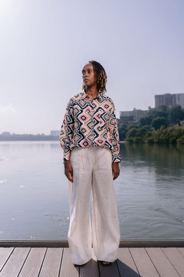 Erin shirt by Mariam Couture - Sustainable Fashion Brand in Kenya