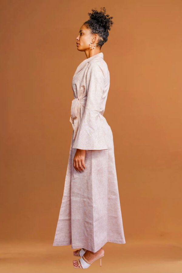 The Kaela Wrap Coat Dress - Image 4