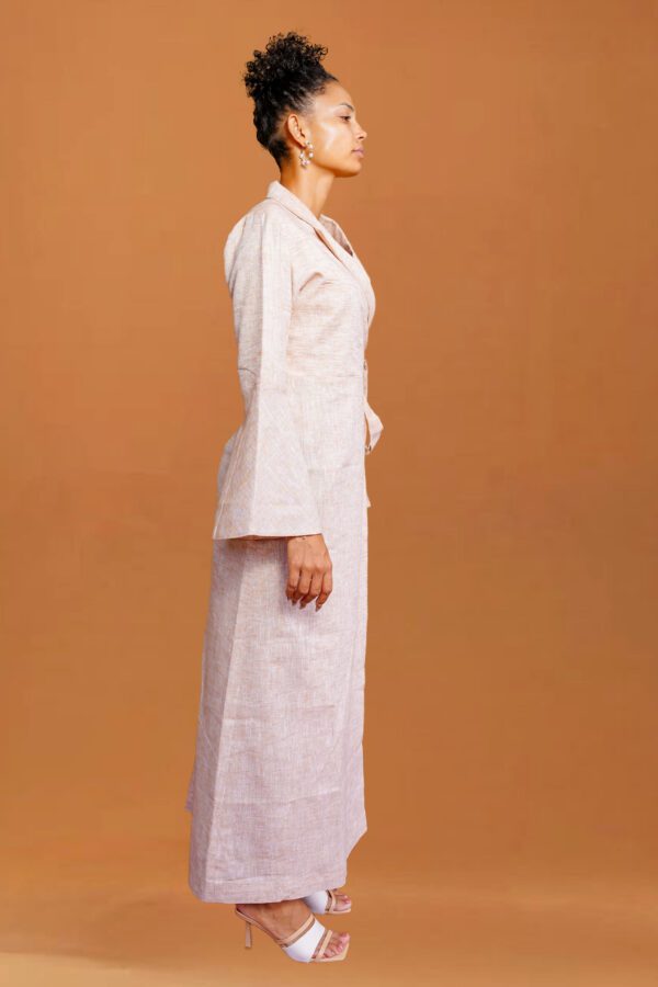 The Kaela Wrap Coat Dress - Image 3