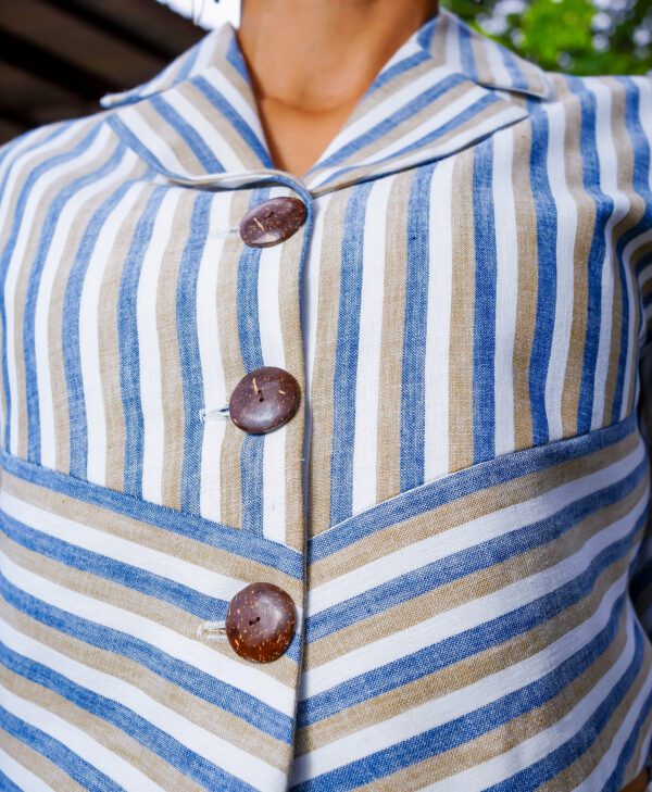 The Mirelle Cropped Jacket - Image 3