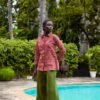 Vera pallazo pants by Mariam Couture - Sustainable Fashion Brand in Kenya